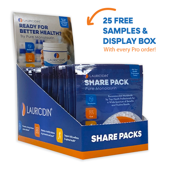 Lauricidin Share Pack Carton (25Ct. Samples)