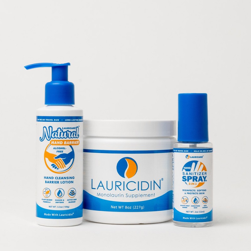 Lauricidin<sup>®</sup> Hand Care Bundle
