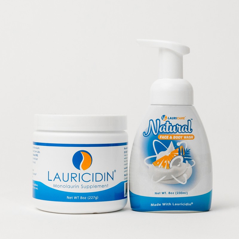 Lauricidin<sup>®</sup> Face & Body Wash Bundle
